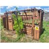Image 1 : HiQual cattle squeeze. Cable and rods for scale.