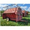 Image 3 : Ranchers livestock equipment 250 creep feeder. Pull type w/ feeder panel.  10ft