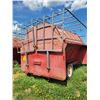 Image 4 : Ranchers livestock equipment 250 creep feeder. Pull type w/ feeder panel.  10ft