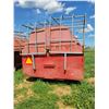 Image 4 : Ranchers livestock equipment  250 creep feeder. Pull type w/feeder panel.  10ft.