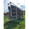 Image 1 : 12ft mobile loading chute. 39" wide, frame is good. Needs new wood.