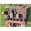 Image 8 : Large furnace, motors (unknown condition), rad and engine parts etc.