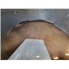 Image 4 : 3 ring Butler grain bin. 14ft diameter, bottom ring damage.