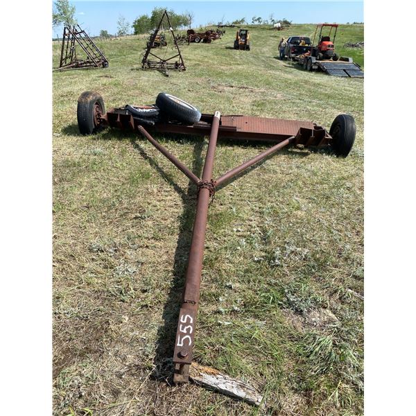 10ft swather transport. Homebuilt.