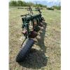 Image 4 : Oliver 5 bottom plow complete with colters. Missing a tire.