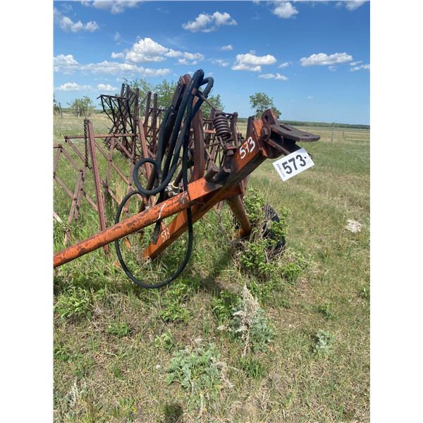 13 section harrow bar.