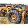 Image 10 : 202 Massey back hoe. New rear tires(Graden).  Not running. As is.
