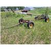 Image 1 : Bale trailer frame. Tube tires.