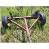 Image 5 : Bale trailer frame. Tube tires.