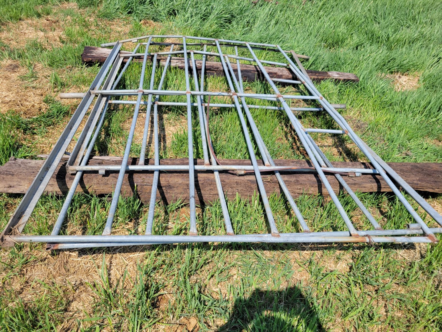 Truck box stock racks. 8ft w/sliding door.