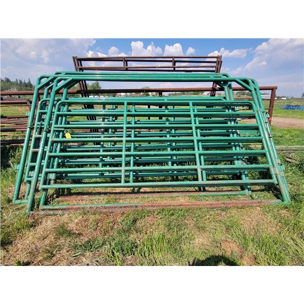 (So much each x 5) 5- Standing cattle gates, approx. 140 in. x 90 in.