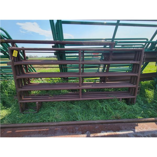 (So much each x 5) 5- Panels, approx. 114 in. x 60 in.