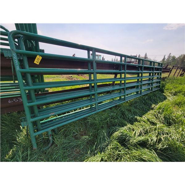 (So much each x 4) 4- Panels, approx. 139 in. x 60 in.