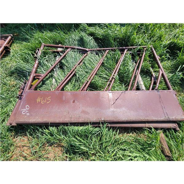 (So much each x 2) 2- Bunk Feeders, approx. 90 in. x 60 in. (one is bent)