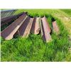 Image 1 : Approx. 11- Steel troughs, various sizes (24 ft, 103 in., 108 in.)
