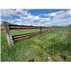 Image 1 : Approx 20 sections of guard rail fence ( north side of corral, east to west). Buyer to dismantle and