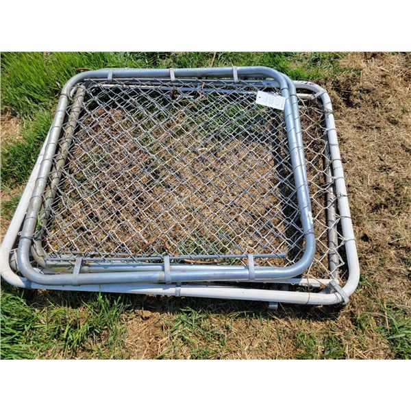 4 chain link gates. 4ft.