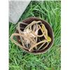 Image 5 : Large qty of step in fence posts, and lariat ropes of various lengths.