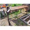 Image 1 : Metal welding table approx. 6ft X 2.5ft  and vice.