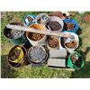 Image 1 : Pallet of pails of nails, and screws.