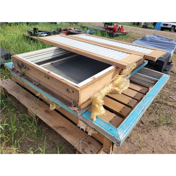 Various shutters and windows.