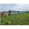 Image 3 : (Selling by the pile) 3 year old  hay . 52 round bales. Buyer responsible for load out.