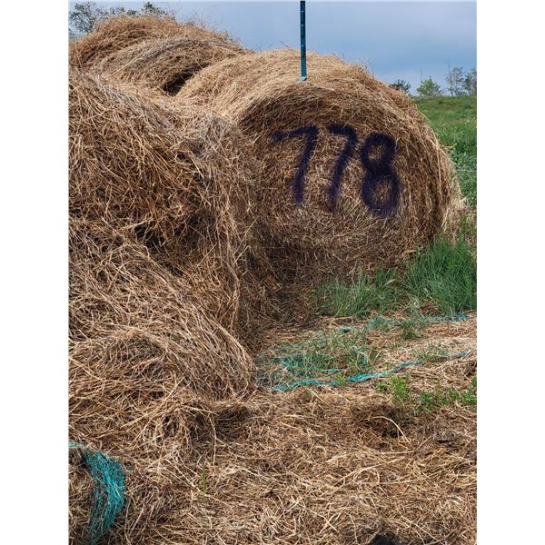 (Selling by the pile) Various broken bales. Buyer responsible for load out.