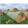 Image 2 : (Selling by the pile) 78 round bales of 2 year old hay. Buyer responsible for load out.