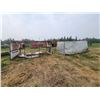 Image 1 : 2 calf shelter frames. 11ft x 7ft.
