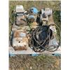 Image 1 : Assorted elec. motors. Approx 6,  condition unknown.