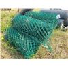 Image 1 : 6 rolls of  3ft chain link fence, and 1 roll of 4ft chain link fence.