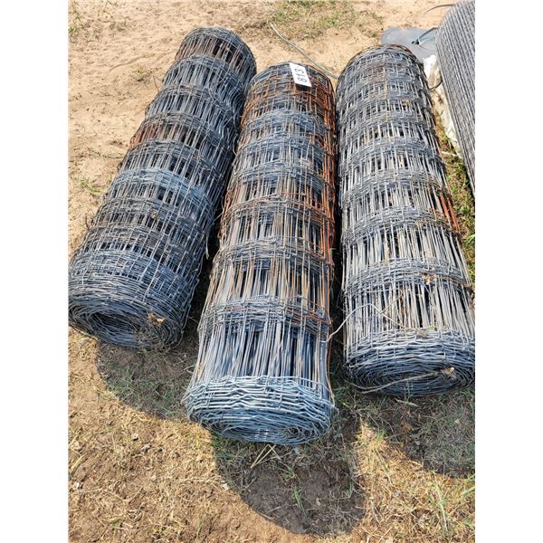 Farm fence wire. 3 rolls, as new.