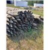 Image 3 : Bundle of 7ft posts, 3.5" posts ( appears to be full bundle) and assorted loose 8ft posts . Approx 2
