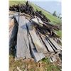 Image 2 : Assortment of 10ft wood slabs.
