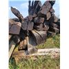Image 3 : Large lot of railroad ties. Various lengths.