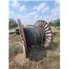 Image 4 : Spool of underground solid copper wire. 3 strand. Good condition.