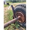 Image 5 : Single trailer axle. 74" between springs. Tires hold air.
