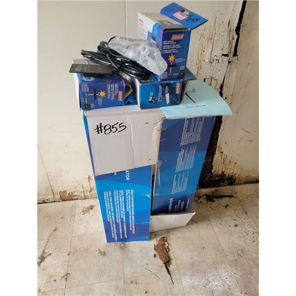 400w wind generator. 3-30amp 12v digital solar charge controller.