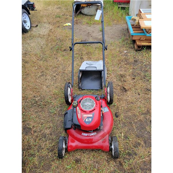 Craftsman 6.75 22" lawnmower. Good condition.