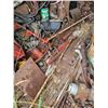 Image 5 : Contents of wood building. Qty  of scrap metal.
