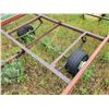 Image 2 : Farm use trailer. Bent draw bar, bad tire. 4ft set of roller packers.