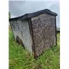Image 2 : 8ft X 6ft wooden shed w/contents . Tin siding. Buyer to load out.