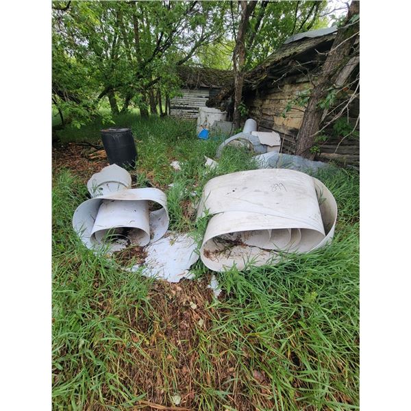 Plastic box liner.  Approx 2ft, and 4ft widths.