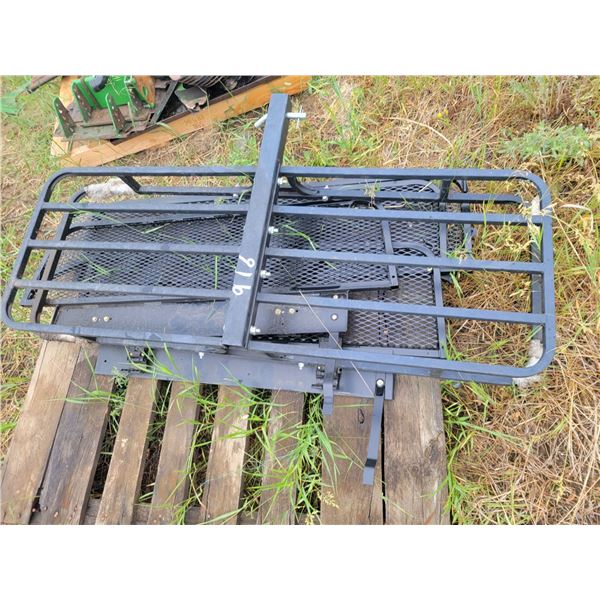 Hitch mounted Cargo carrier w/ sides.