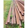 Image 3 : Qty  of approx  24ft box iron. 2.5"x2.5". Approx 16.