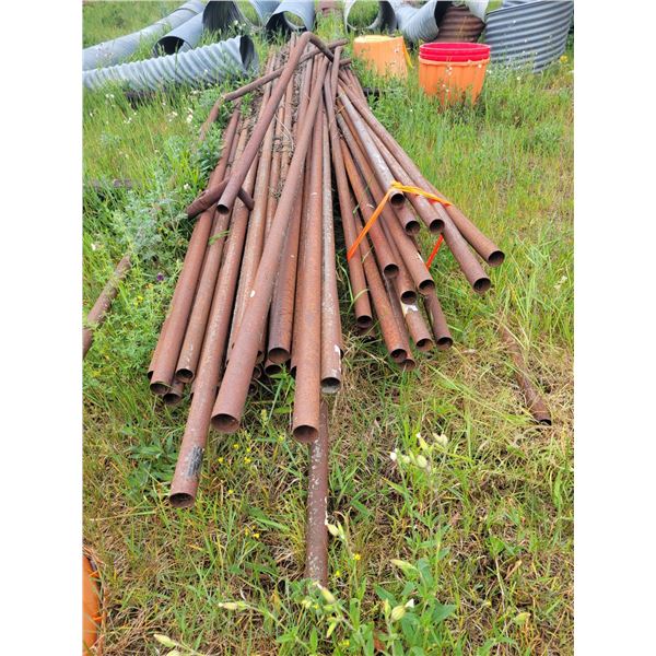 Thin wall sprinkle pipe, approx 1 7/8".