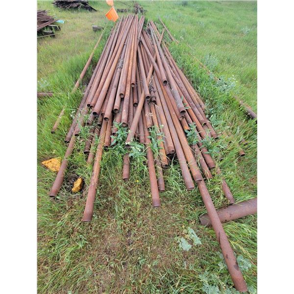 Large Qty  of approx 2 3/8" x 30ft pipe.