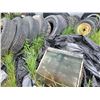Image 7 : Large Qty  of various sized tires.