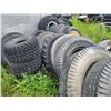 Image 8 : Large Qty  of various sized tires.