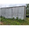 Image 1 : 8 x 20ft van box. Rear and side doors. Buyer to load out.